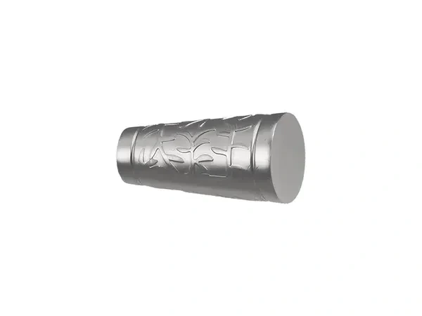 Garniža 19x19mm - drážková tyč - 2rady - SEVILLA - satin