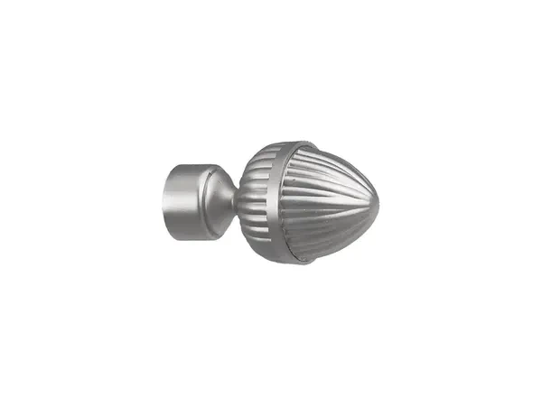 Garniža 19x19mm - drážková tyč - 2rady - ODEON - satin